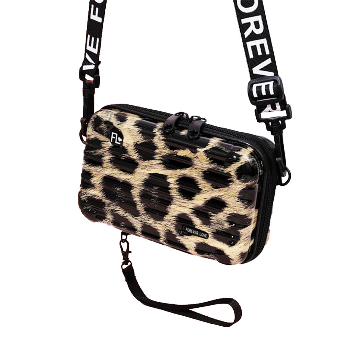 Bolso Pequeño Rigido Impermeable - Animal Print