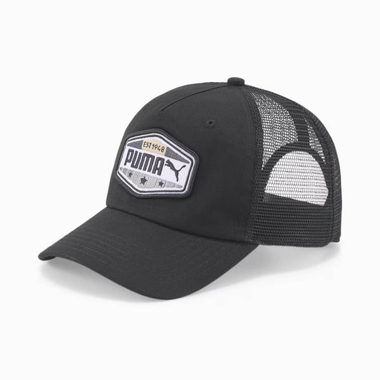 Jockey Visera Curva Trucker Puma Negro