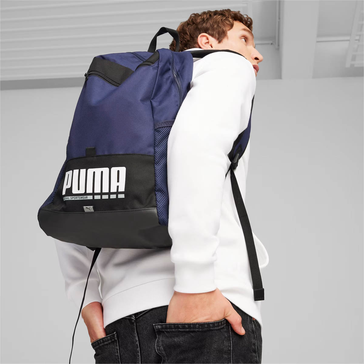 Mochila Puma Puma Plus Backpack Azul 09034602