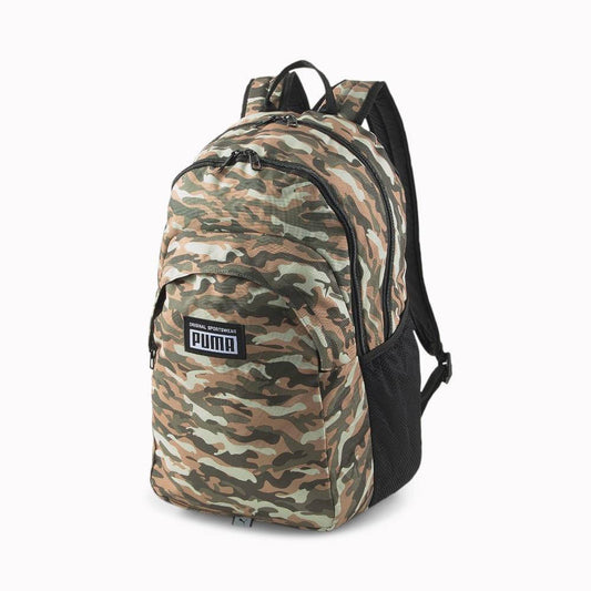 Mochila Academy Puma Camo Verde Musgo 07913302